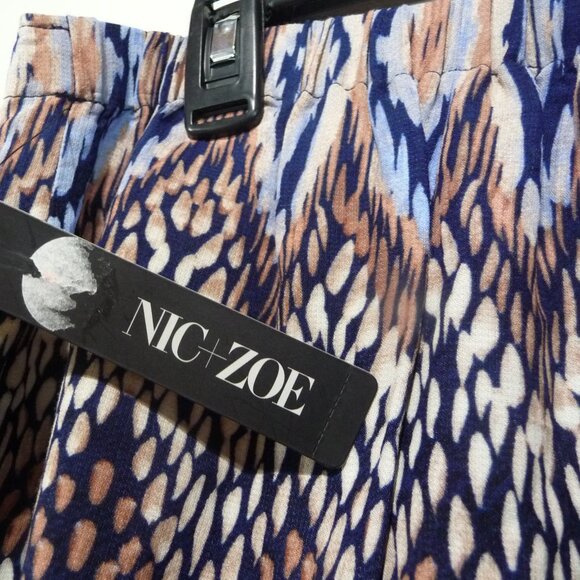 NIC+ZOE FAUX WRAP SKIRT LARGE - Picture 9 of 12